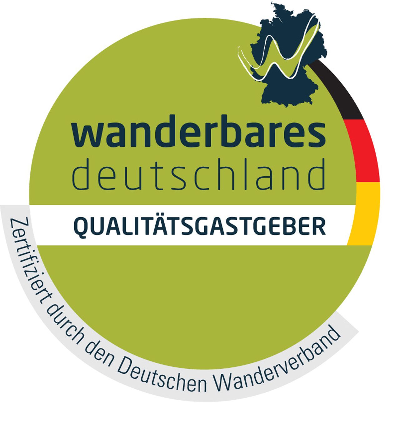 Qualitätsgastgeber Wanderbares Deutschland | Logo