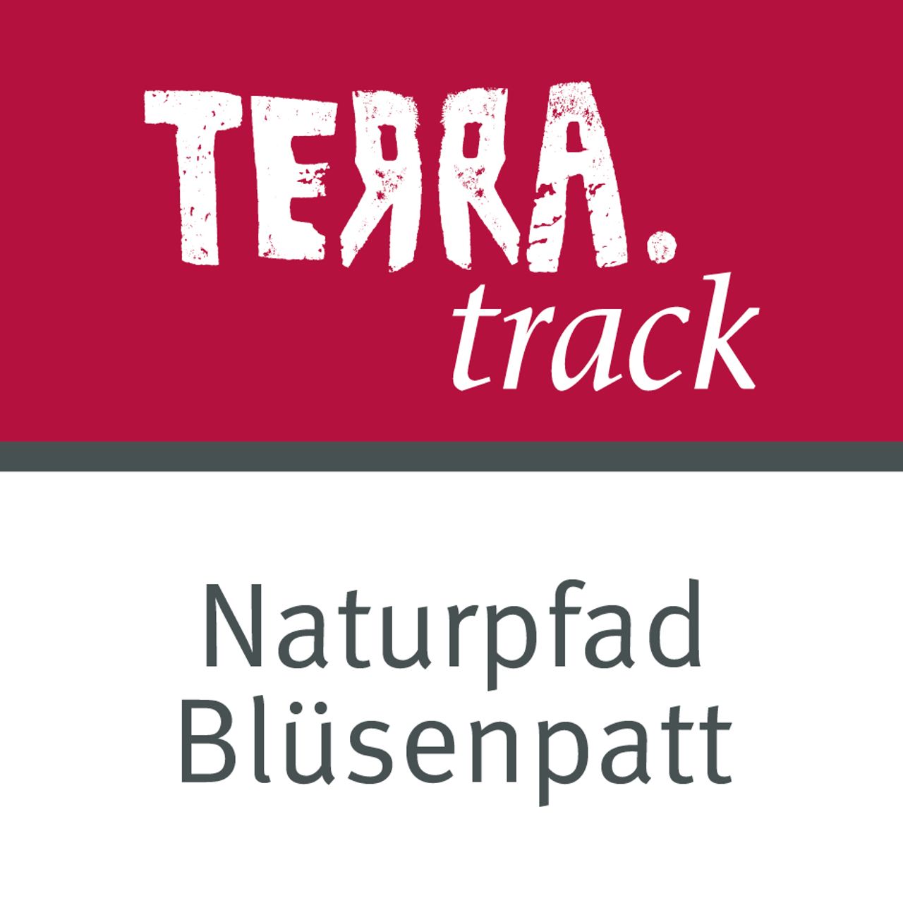 Logo TERRA.track Naturpfad Blüsenpatt