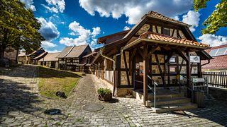 Fachwerkhäuser des Zweiländermuseums