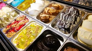 Cortendorfer Stadel, Eisvitrine