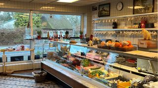 Verkauf im Fleischposten in Steinbeck