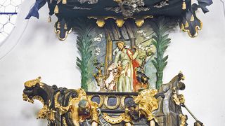 Fischerkanzel in der Wallfahrtskapelle