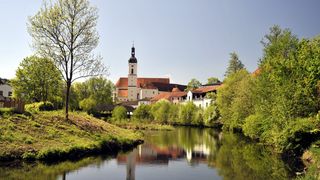 Flusspartie am Weißen Regen