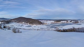 Winterwanderweg am Drachensee