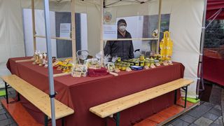Honig Seidl am Bauernmarkt in Zandt