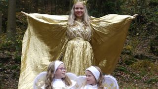 Christkindl eröffnet die Waldweihnacht