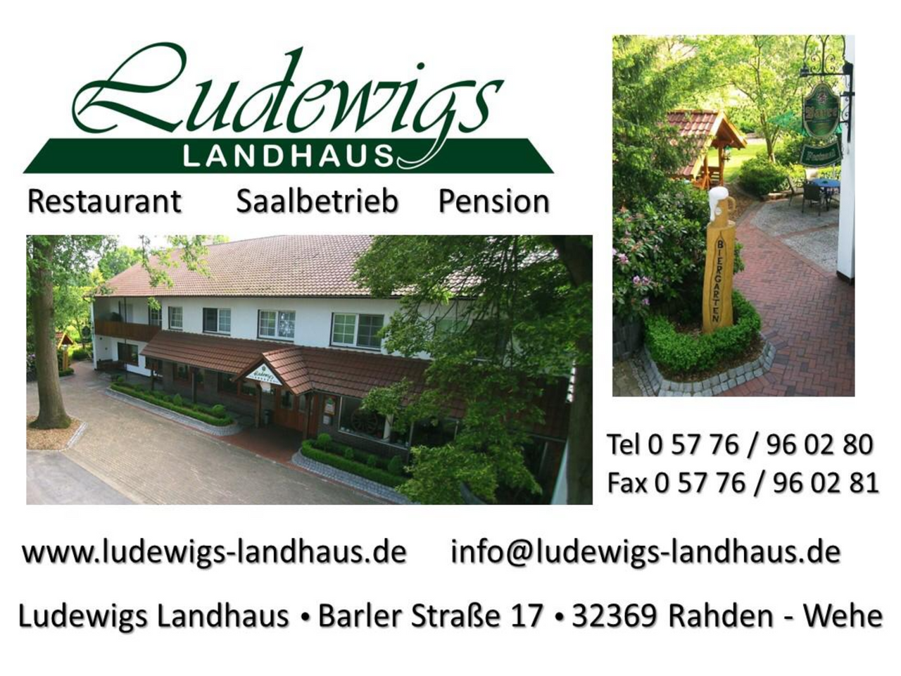 Plakat Ludewigs Landhaus