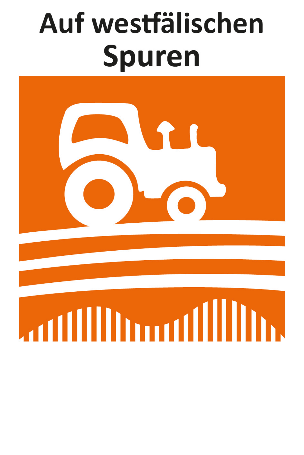 Logo des Wanderweges "Auf westfälischen Spuren"