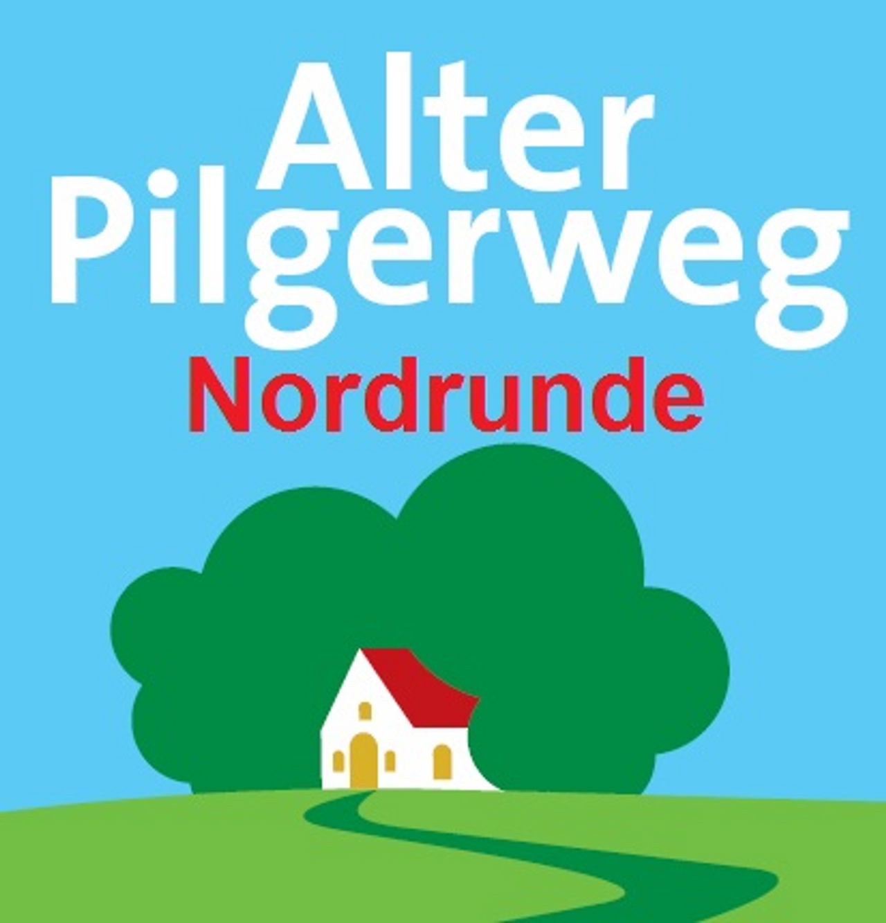 Wegzeichen Alter Pilgerweg - Nordrunde