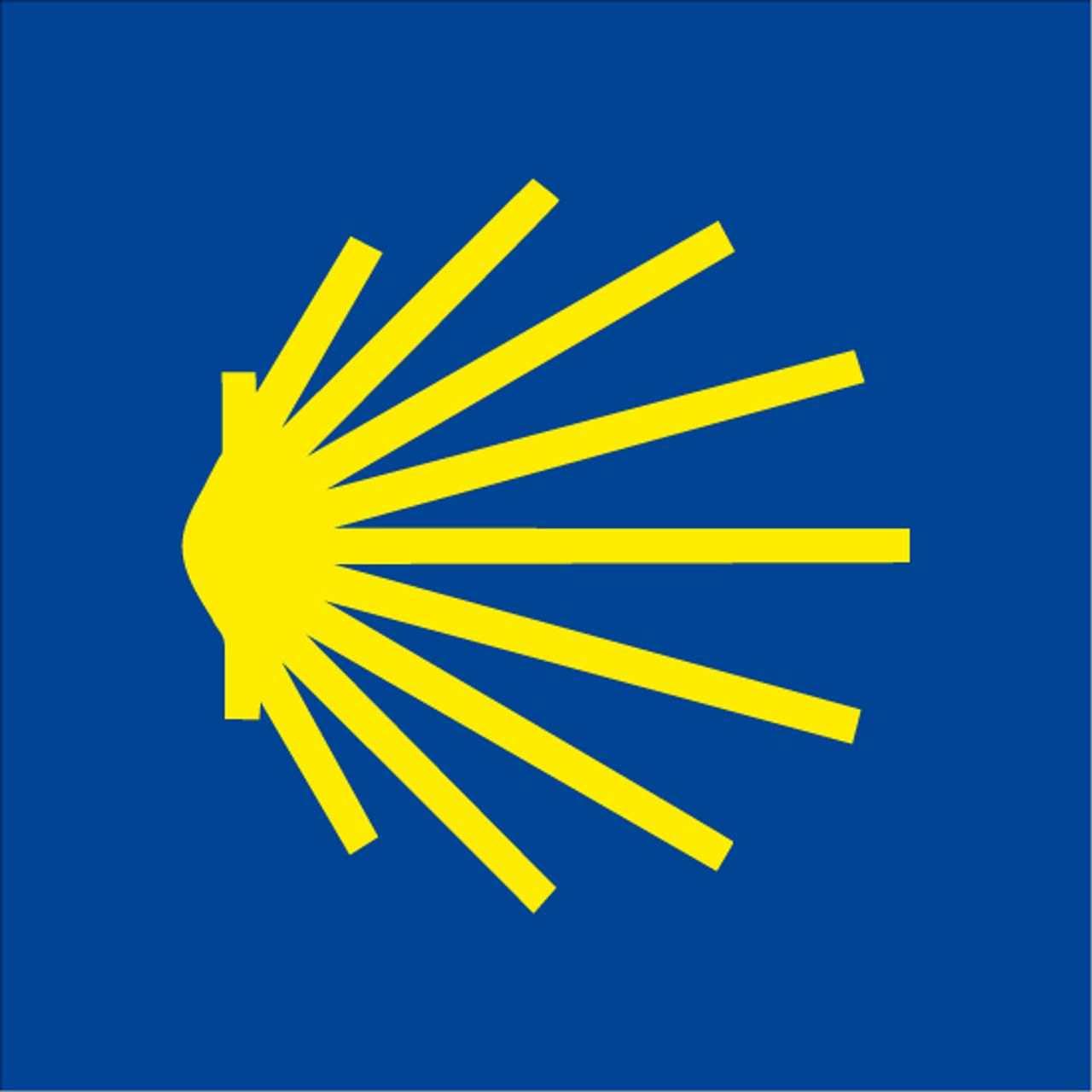 Wegemarkierung Jakobspilger