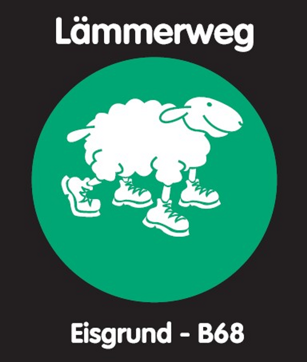 Wegemarkierung Rundtour 2