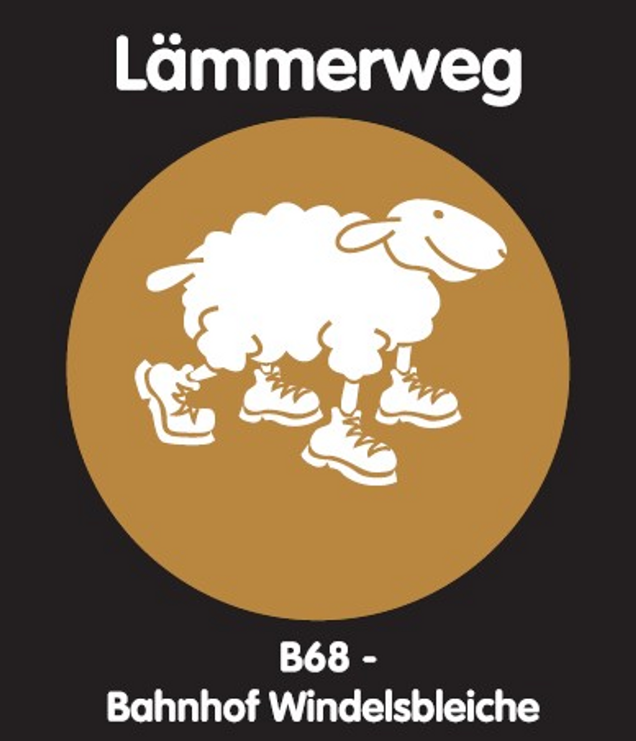 Wegemarkierung Rundtour 3