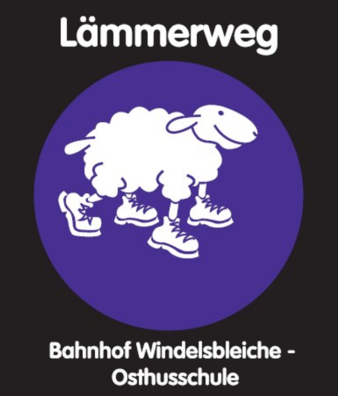 Wegemarkierung Rundtour 4