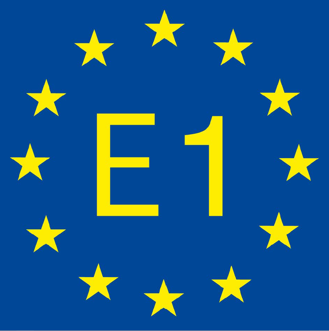 Wegezeichen E1