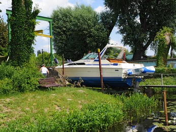 1. Potsdamer Anglerverein e.V. - Slip- und Krananlage © Christin Drühl