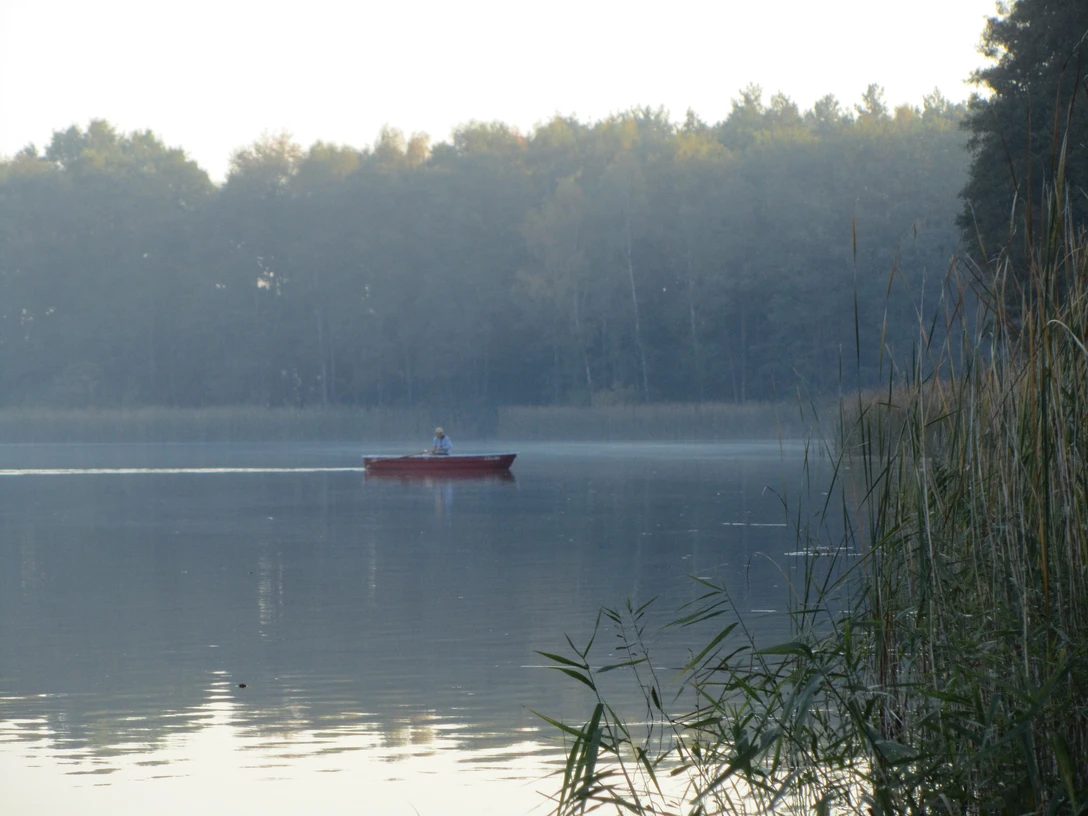 Angeln im Morgengrauen