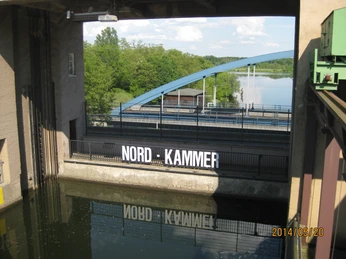 Zwillingsschachtschleuse Eisenhüttenstadt