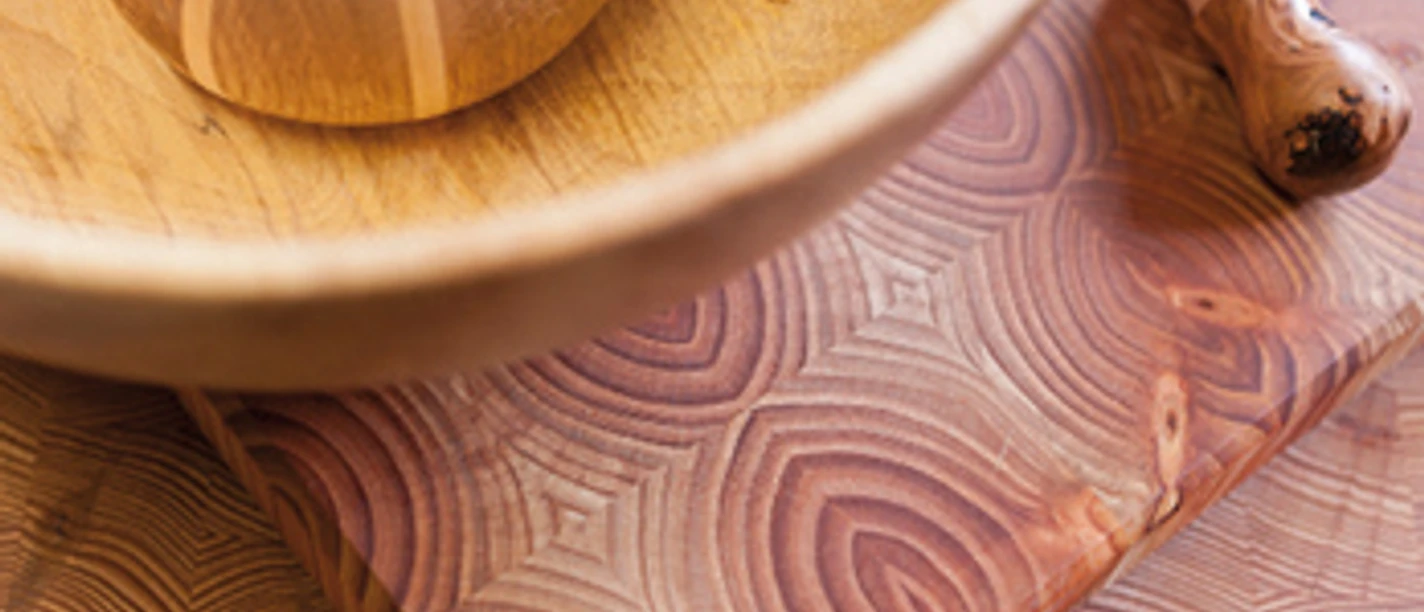 Kunsthandwerk von holzfein