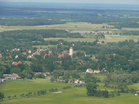 Flug über Müncheberg