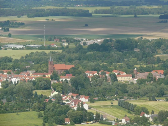 Flug über Müncheberg