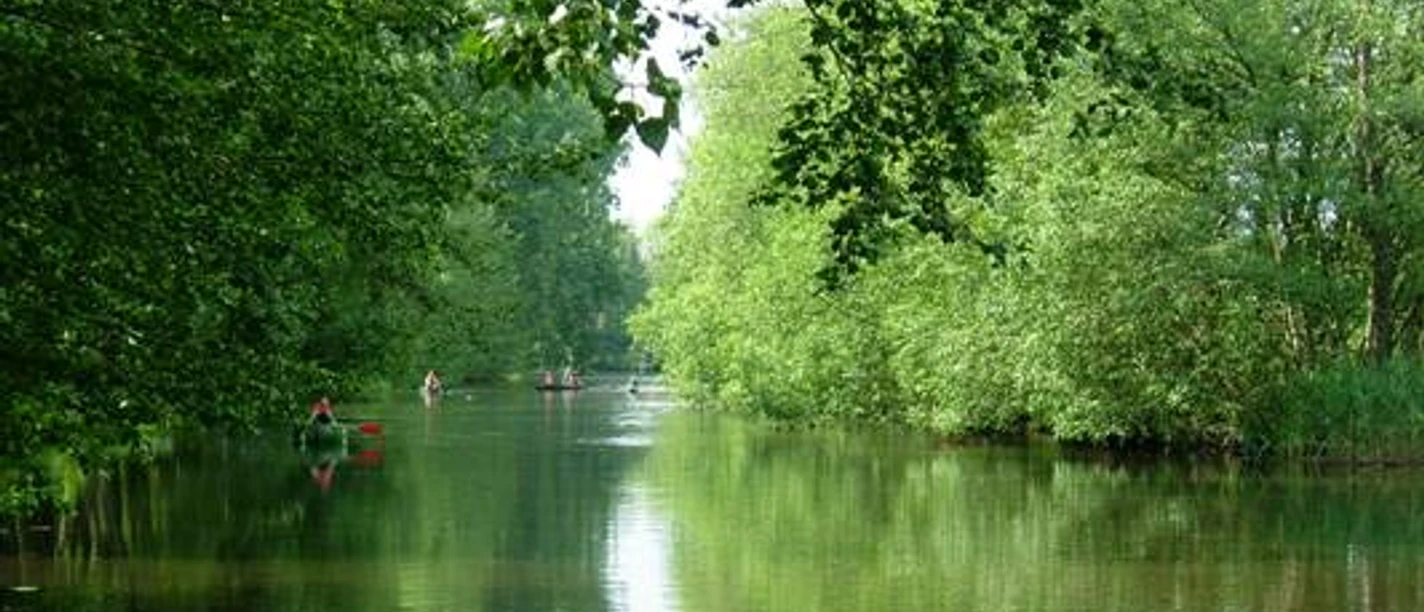 Kanutour im Seenland