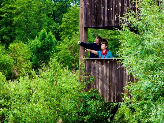 Vogelbeobachtungsturm bei Stangenhagen