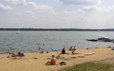 Badestrand am Schwielochsee