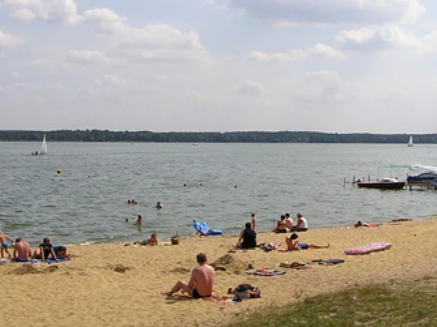 Badestrand am Schwielochsee