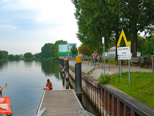 Anlegestelle Premnitz © Christin Drühl