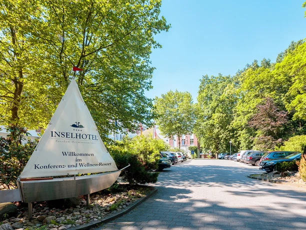 INSELHOTEL Potsdam Parkplatz