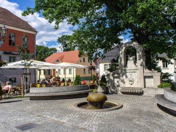 Marktplatz in der Teltower Altstadt