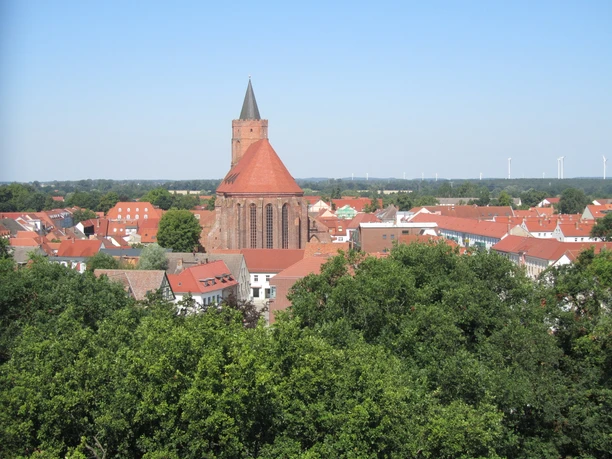 Beeskow - Luftansicht