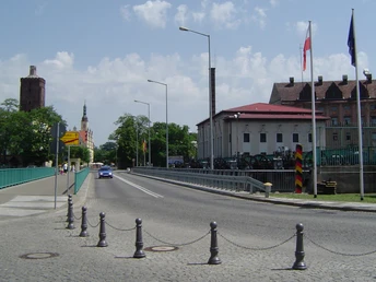 An der Deutsch-Polnischen Grenze in Guben