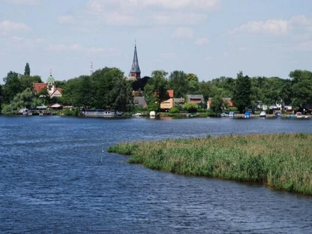 Blick über die Havel auf Geltow
