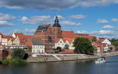 Havelberg - Blick auf die Stadtkirche St. Laurentius