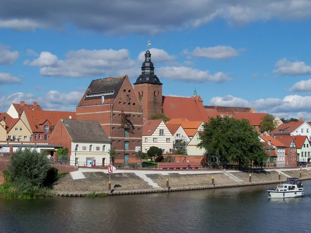 Havelberg - Blick auf die Stadtkirche St. Laurentius