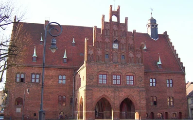 Rathaus Jüterbog mit Gerichtslaube