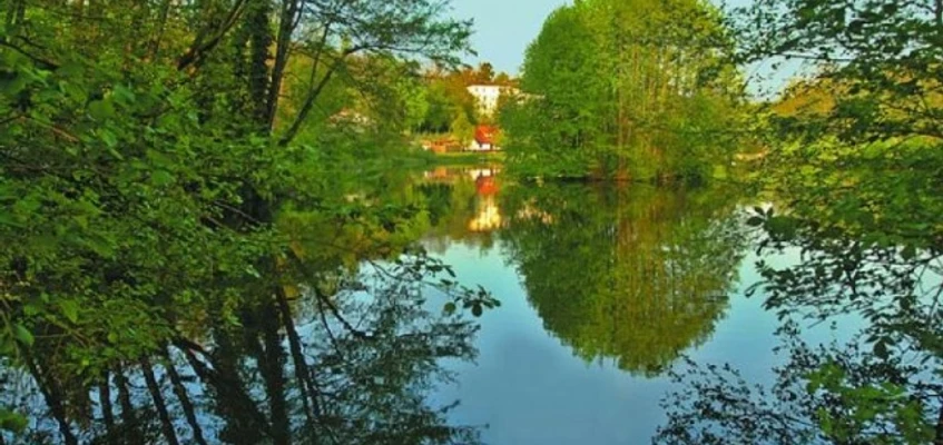 Waldsieversdorf - Verträumte Erholungsoase in der Märkischen Schweiz - Blick auf den Mühlenteich