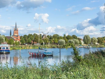 Blick auf die Altstadt von Werder (Havel)