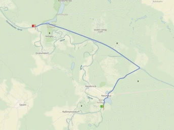 Umleitung um Neubrück, Quelle: Seenland Oder-Spree