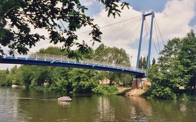 Radfahrbrücke in Fürstenwalde