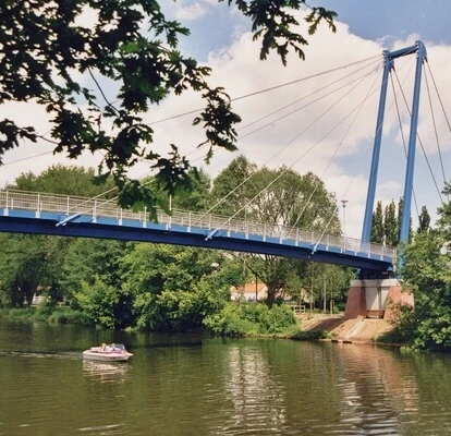 Radfahrbrücke in Fürstenwalde