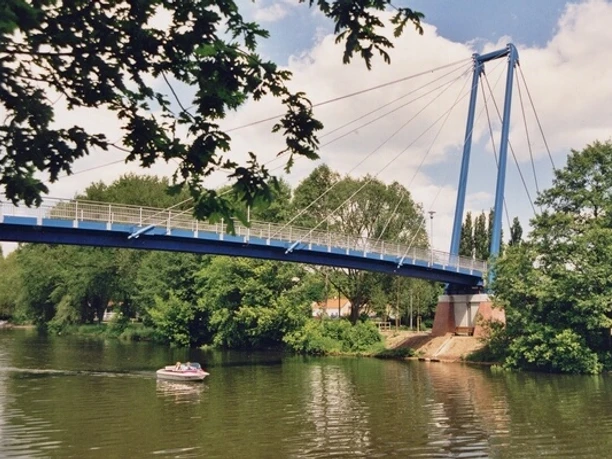 Radfahrbrücke in Fürstenwalde