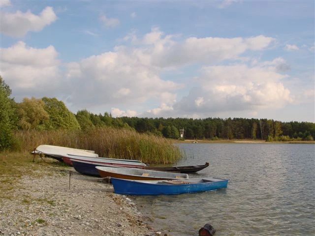 Pinnower See-Strandboote