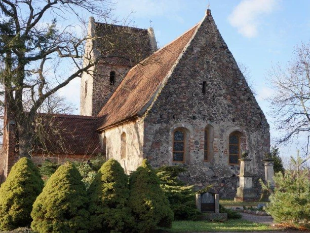 Feldsteinfassade der Marienkirche