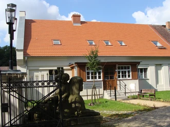 Schlossremise Steinhöfel - Pensionseingang