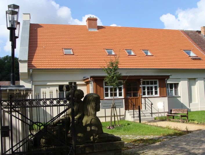 Schlossremise Steinhöfel - Pensionseingang