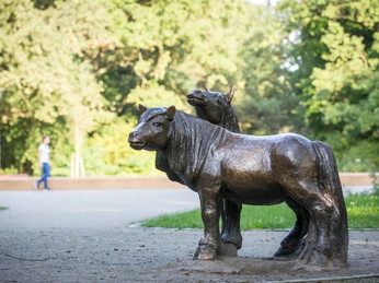 Skulptur im Stadtpark Fürstenwalde