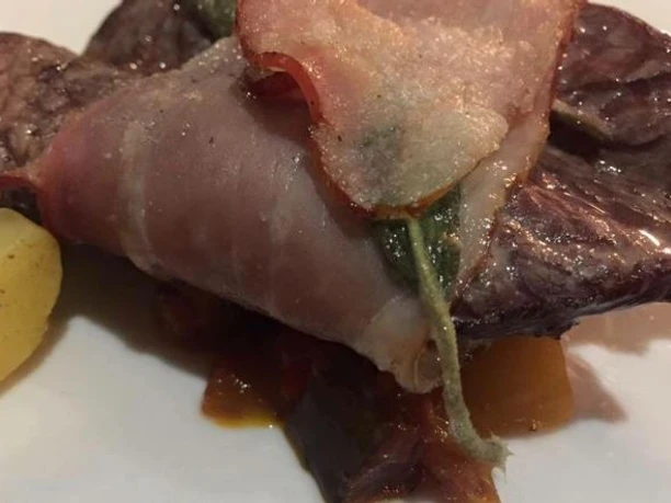 Gericht im Restaurant Grashorn