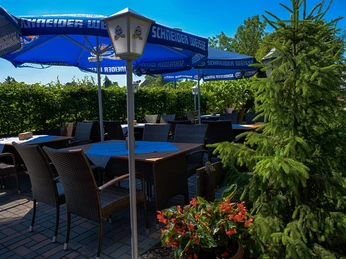 Terrasse Landhaus Hönow, Foto Lanhaus Hönow